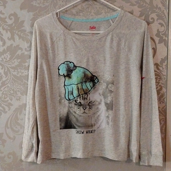 Justice Cropped Top L - Picture 1 of 6